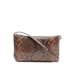 Banana Republic Snake Baguette Shoulder Bag